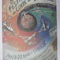 Affiche pour 8e Festival du conte et de la légende (Stavelot)